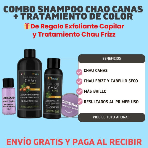 Combo Chau Canas y Chau Frizz🎁
