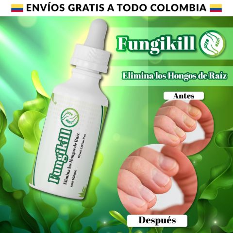 FUNGIKILL ELIMINA LOS HONGOS