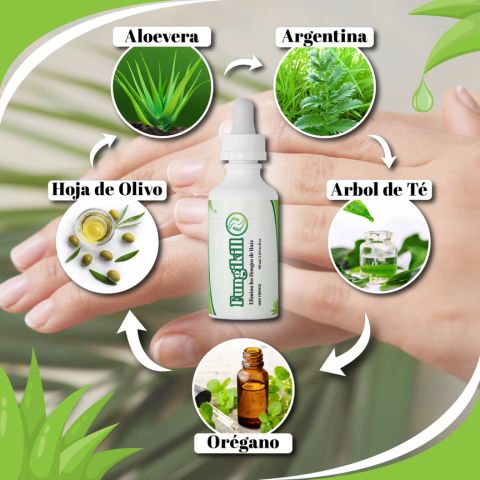 FUNGIKILL ELIMINA LOS HONGOS