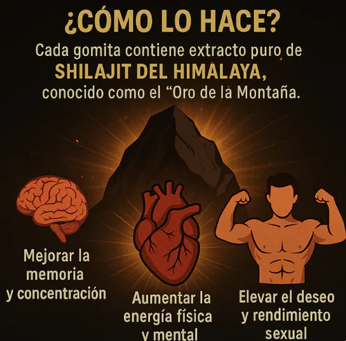 GOMAS SHILAJIT – CAMBIA TU ENERGÍA, CAMBIA TU VIDA!