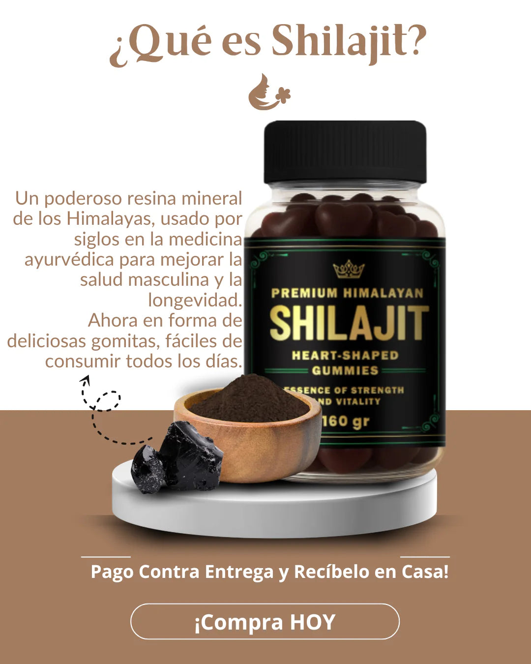 GOMAS SHILAJIT – CAMBIA TU ENERGÍA, CAMBIA TU VIDA!