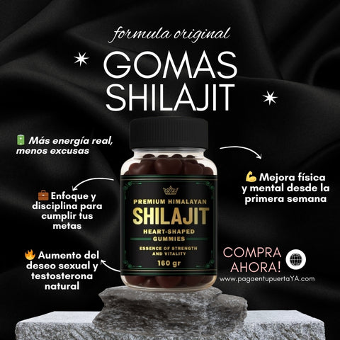 GOMAS SHILAJIT – CAMBIA TU ENERGÍA, CAMBIA TU VIDA!