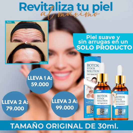 Botox Stock Solution Suero Antiarrugas Rejuvenecedor