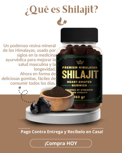 GOMAS SHILAJIT – CAMBIA TU ENERGÍA, CAMBIA TU VIDA!